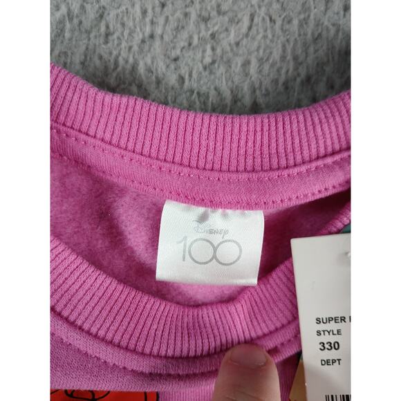 Disney Baby Princess Sweatshirt Girl Toddler 18 months Belle Ariel Tiana NWT - Picture 2 of 9